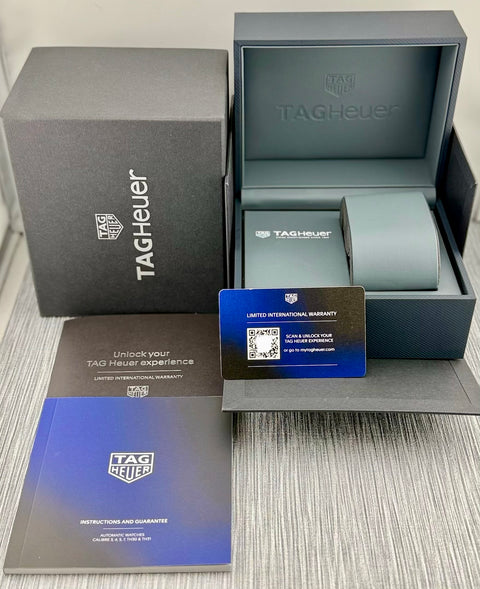Tag Heuer Aquaracer 300m Ref. WBP5111.BA001 | Full-Set 04/2025 | Tag Heuer Garantie 04/2030 | Unworn | Ungetragen | 42mm | Blue Wave Dial | Top