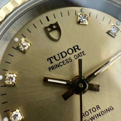 Tudor Princess Date Ref. 92413 | Full-Set 2000 | Automatic | 25mm | Stahl/Gelbgold 18K | Diamanten Zifferblatt | Ladies | Damen | VIP