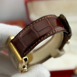 Cartier Tank Américaine 18K Ref. 1730 | Full-Set 1996 | Erstkaufrechnung | 18K Gelbgold | Chronograph | Top Set
