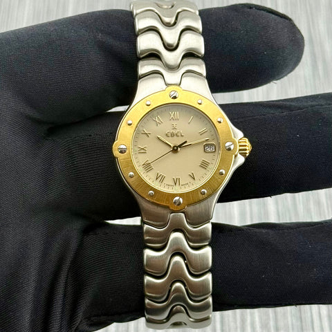 Ebel Sportwave Ref. 6087621 | Full-Set 2000 | Quartz | 28mm | Erstkaufrechnung | Stahl/Gold | Ladies | Damen | Top | VIP