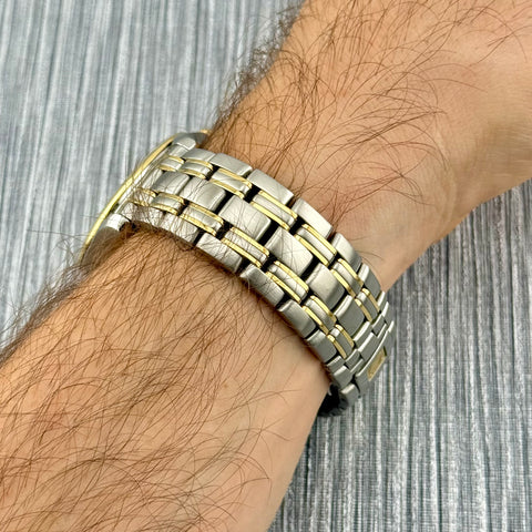 Omega Seamaster 120M Ref. 2311.11 | Full-Set 2001 | Stahl/Gold | Quartz | 36mm | bi-color | Top