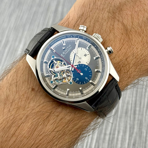 Zenith El Primero Chronomaster Chronograph Ref. 03.2040.4061/23.C496 | Full-Set 2017 | Serviced 09/2025 | Open Heart | 42mm | Automatic | Top