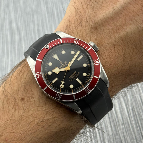 Tudor Black Bay Heritage Ref. 79220R | Full-Set 08/2013 | Serviced 11/2025 | Smiley Dial | ETA Werk | 41mm | Rare | Top