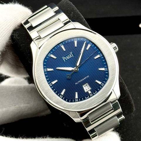 Piaget Polo S Ref. G0A41002 | Full-Set 02/2022 | Automatic | 42mm | Blue Dial | Top
