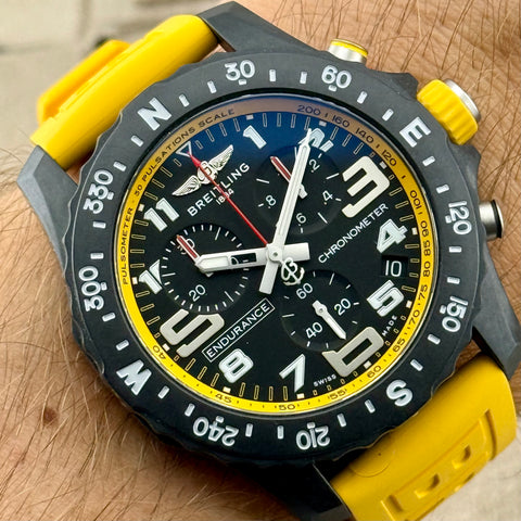 Breitling Endurance Pro Ref. X82310A41B1S1 | Full-Set 07/2023 | Yellow | Gelb | X82310 | Top | VIP