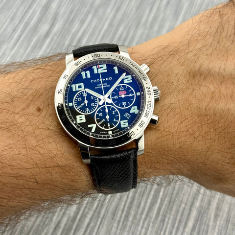 Chopard Mille Miglia Ref. 168920-3001 | Full-Set 2008 | Serviced 05/2025 | Chronograph | Automatic | 43mm | Kautschuk | Black Dial | VIP