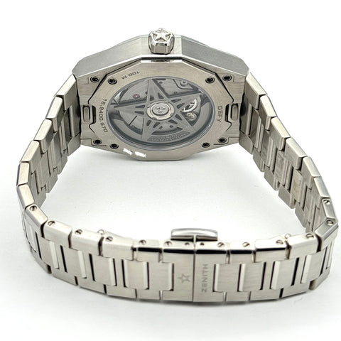 Zenith Defy Skyline Ref. 16.9400.670/51.I001 | Full-Set 10/2024 | Like New | Diamonds | Automatic | Blue Dial | 36mm