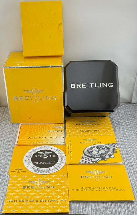 Breitling Navitimer Chronograph 50th Anniversary Ref. A41322 | Full-Set 2003 | Serviced 09/2025 | 42mm | Chronograph | Rare