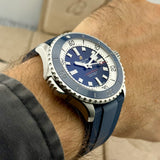 Breitling Superocean Automatic 46 Ref. A17378E71C1S1 | Full-Set 12/2023 | Breitling Garantie 12/2027 | Blue Dial | Top