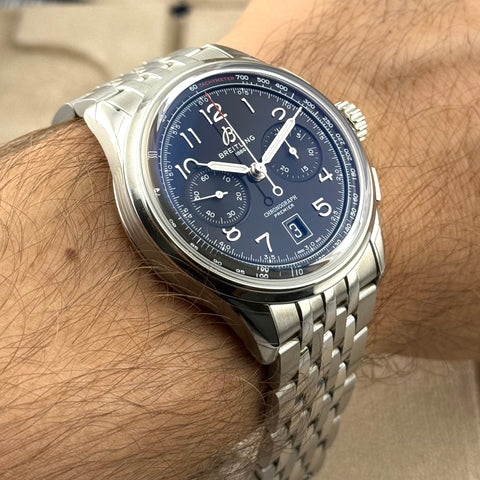 Breitling Premier B01 Chronograph 42 Ref. AB0145221B1A1 | Full-Set 10/2025 | NEU | Automatic | Unworn | Black Dial | 42mm | VIP