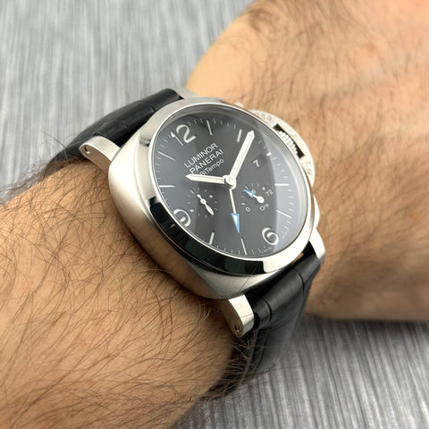 Panerai Luminor BiTempo Power Reserve Ref. PAM01360 | Full-Set 01/2024 | Panerai Garantie 01/2032 | 44mm | Top