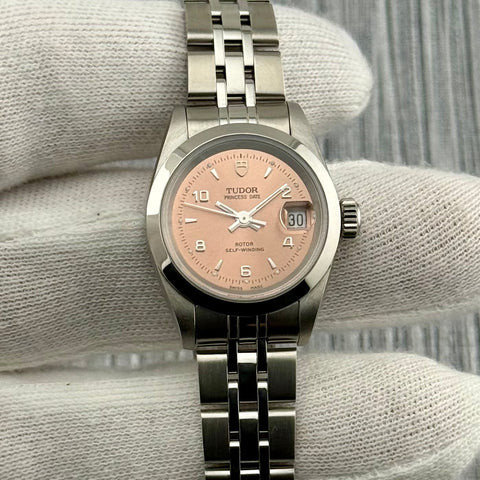 Tudor Priness Date Ref. 92400 | Full-Set 2002 | Serviced 08/2025 | Pink Dial | Ladies | Rare | VIP
