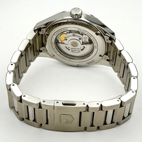 Tag Heuer Carrera Calibre 5 Day-Date Ref. WAR201B.BA0723 | Full-Set 12/2019 | Automatic | 41mm | Silver Dial | Top | VIP