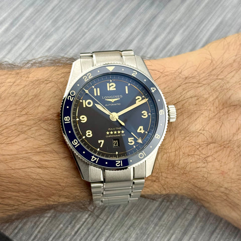Longines Spirit Zulu Time Ref. L3.812.4.60.6 | Full-Set 01/2026 | NEU | Unworn | GMT | 42mm | Top