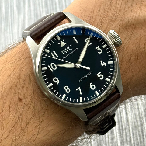 IWC Big Pilot Ref. IW329301 | Full-Set 2022 | 43mm | Black Dial | IWC Garantie 02/2030 | Automatic | Top