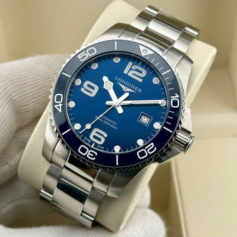 Longines Hydroconquest 43 Ref. L37824966 | Full-Set 2026 | Unworn | NEW | 43mm | Automatic | Blue Dial | Top