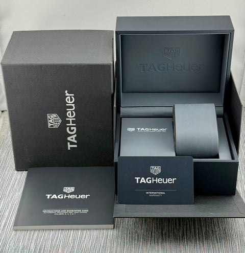 Tag Heuer Carrera Calibre 5 Ref. WAR211A.BA0782 | Full-Set 2019 | Serviced 06/2026 | 39mm | Black Dial | Top