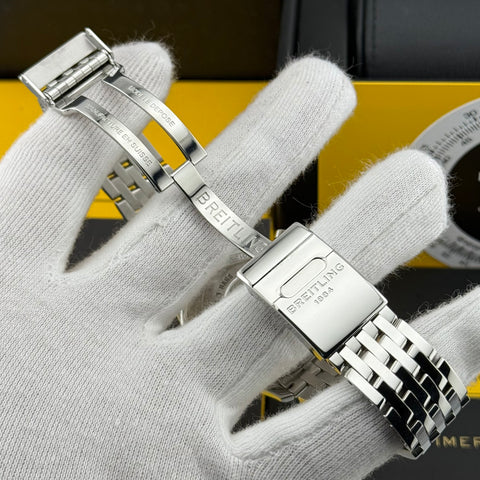 Breitling Navitimer 01 Ref. AB012012/BB01 | Full-Set 07/2014 | Serviced 01/2026 | 43mm | Chronograph | Black Dial | Top