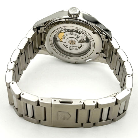Tag Heuer Carrera Calibre 5 Day-Date Ref. WAR201B.BA0723 | Full-Set 12/2019 | Automatic | 41mm | Silver Dial | Top | VIP