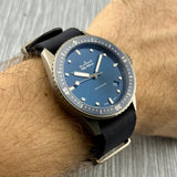 Blancpain Fifty Fathoms Bathyscaphe Ref. 5000-0240-NAOA | Papers 2017 | Keramik | Blue Dial | 43.6mm | Top