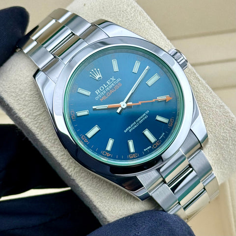 Rolex Milgauss Ref. 116400GV | Full-Set 2022 | Blue Dial | 40mm | Selten | Discontinued | Top | VIP