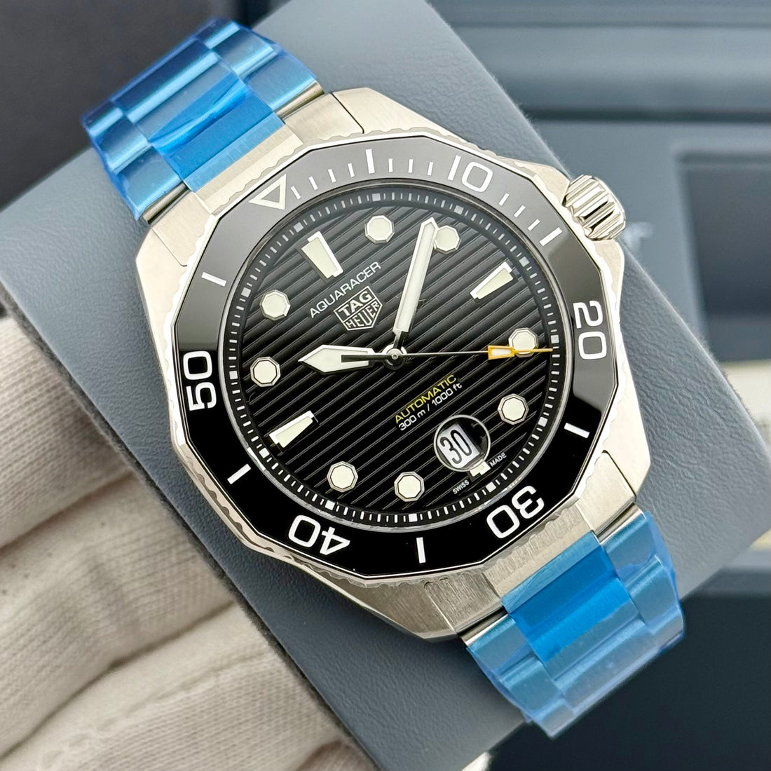 Tag Heuer Aquaracer 300M Ref. WBP201A.BA0632 | Full-Set 09/2026 | NEU | Verklebt | Unworn | 43mm