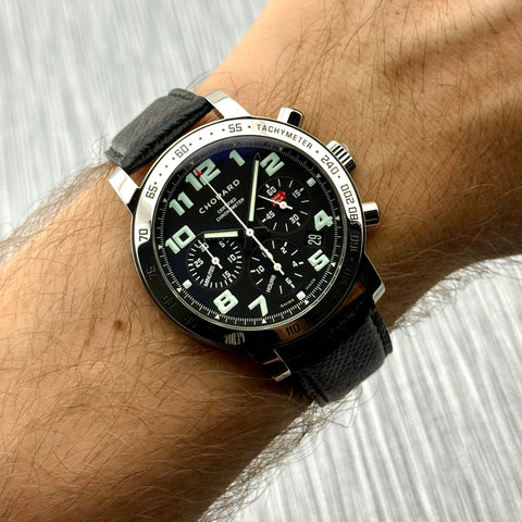 Chopard Mille Miglia Ref. 168920-3001 | Full-Set 2008 | Serviced 05/2025 | Chronograph | Automatic | 43mm | Kautschuk | Black Dial | VIP