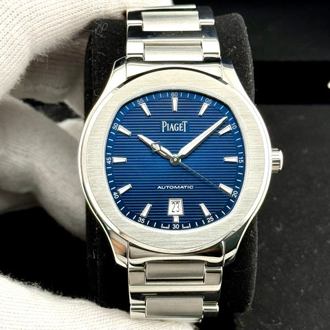 Piaget Polo S Ref. G0A41002 | Full-Set 02/2022 | Automatic | 42mm | Blue Dial | Top