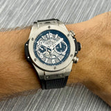 Hublot Big Bang Unico Chronograph Ref. 421.NX.1170.RX | Full-Set 11/2024 | Hublot 11/2026 | Titan | 44mm | Top Condition