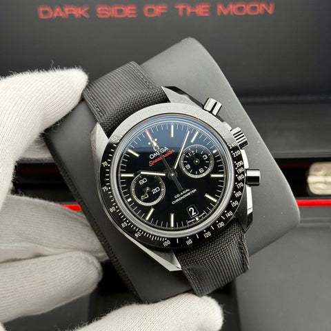 Omega Speedmaster Dark Side of the Moon Ref. 31192445101003 | Full-Set 10/2023 | Unworn | Ungetragen | Keramik | 44.25mm | Top