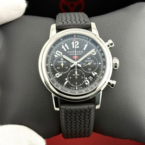 Chopard Mille Miglia Chronograph Ref. 168589-3002 | Full-Set 12/2022 | Like New | 42mm | Black Dial | Top