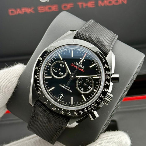 Omega Speedmaster Dark Side of the Moon Ref. 31192445101003 | Full-Set 10/2023 | Unworn | Ungetragen | Keramik | 44.25mm | Top