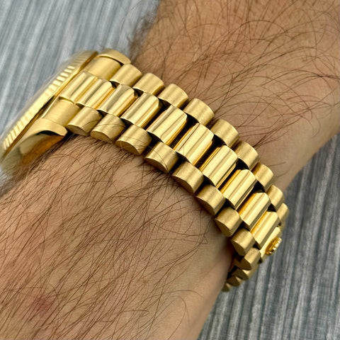 Rolex Day-Date Ref. 18038 | Papiere | 1987 | 36mm | Revision 2025 | 18k | Top