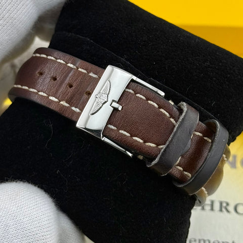 Breitling Chronomat Chronograph Evolution Ref. A13356 | Papiere 12/2008 | Serviced 01/2026 | 44mm | Black Dial | Top