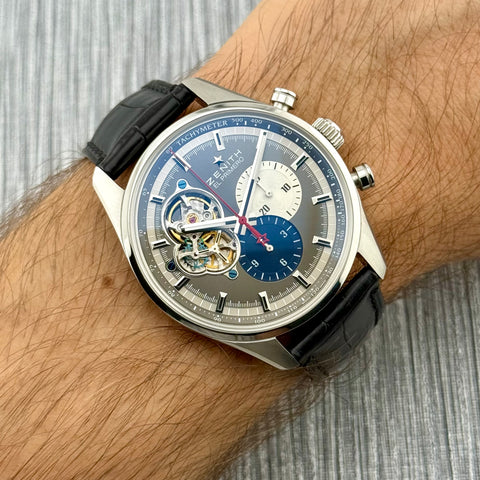 Zenith El Primero Chronomaster Chronograph Ref. 03.2040.4061/23.C496 | Full-Set 2017 | Serviced 09/2025 | Open Heart | 42mm | Automatic | Top