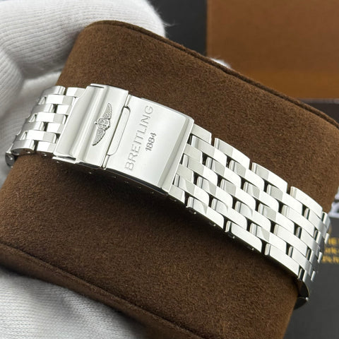 Breitling Navitimer 1 01 Chronograph Ref. AB012721/BD09 | Full-Set 10/2016 | Serviced 12/2025 | Black Dial | 46mm | Top