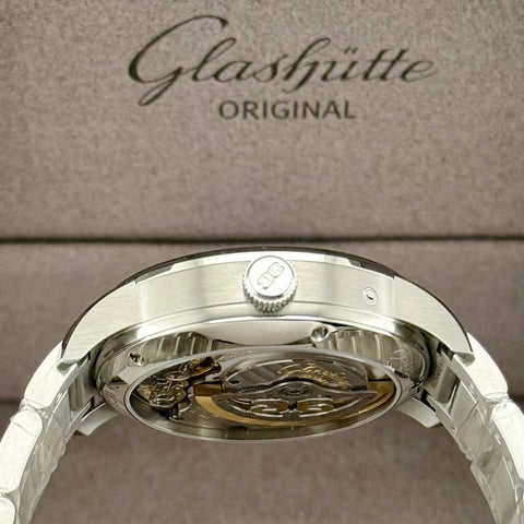 Glashütte Original PanoMaticLunar Ref. 1-90-02-13-32-70 | Full-Set 10/2024 | Ungetragen | Unworn | 40mm | Green Dial | Top