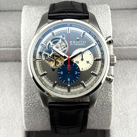 Zenith El Primero Chronomaster Chronograph Ref. 03.2040.4061/23.C496 | Full-Set 2017 | Serviced 09/2025 | Open Heart | 42mm | Automatic | Top