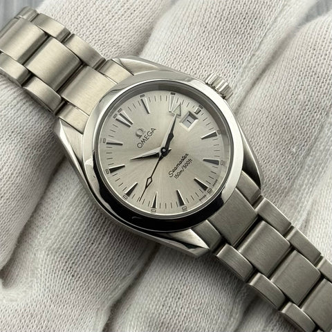 Omega Seamaster Aqua Terra 150M Ref. 2577.30 | Papiere 2011 | Quartz | 29mm | Silver Dial | Top | VIP