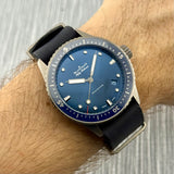 Blancpain Fifty Fathoms Bathyscaphe Ref. 5000-0240-NAOA | Papers 2017 | Keramik | Blue Dial | 43.6mm | Top
