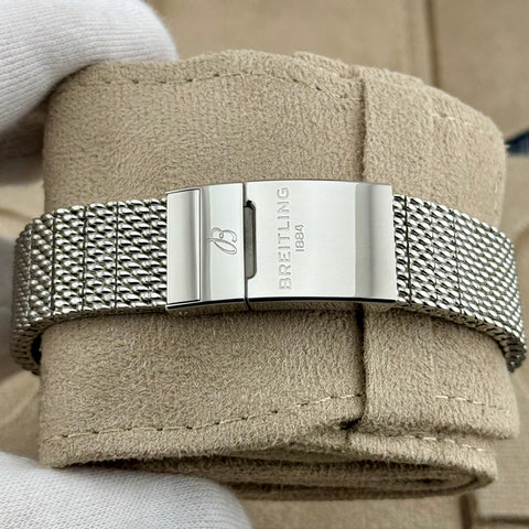 Superocean Heritage B01 Chronograph 44 Ref. AB0162161C1A1 | Full-Set 05/2023 | Breitling Garantie 05/2028 | 44mm | Blue Dial | Like New