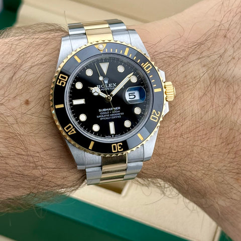 Rolex Submariner Bicolor Ref. 126613LN | Full-Set 03/2023 | LC100 | Erstkaufrechnung | 41mm | Top