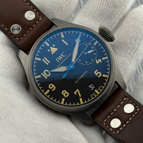 IWC Big Pilots Watch Heritage Classic Ref. IW501004 | Full-Set 07/2025 | Titan | 46mm | Top Condition | IWC Garantie 08/2033