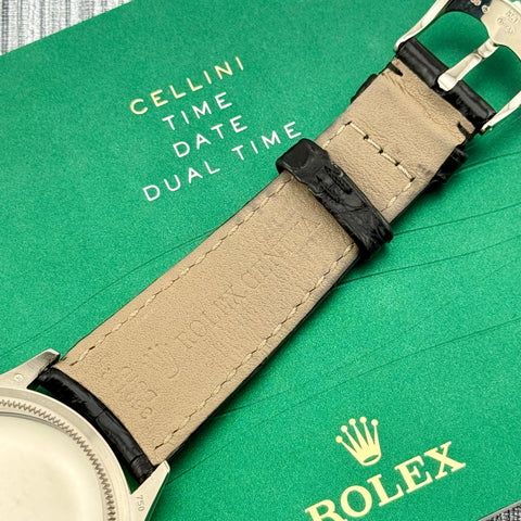Rolex Cellini Time Ref. 50509 | Full-Set 2015 | Serviced 09/2025 | 18K Weissgold | 39mm | Rare
