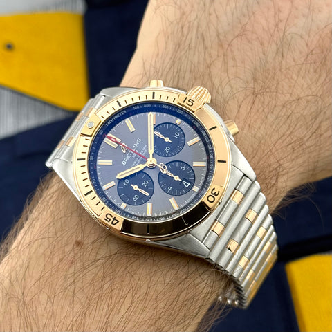 Breitling Chronomat B01 42 Ref. UB0134101B1U1 | Full-Set 01/2022 | Like New | Neuzustand | Roségold | Grey Dial | 42mm | Top
