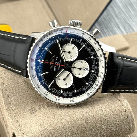 Breitling Navitimer B01 Chronograph Ref. AB0137211B1P1 | Full-Set 09/2023 | Unworn | Ungetragen | 46mm | Black Dial | Automatic | Top