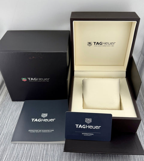 Tag Heuer Carrera Calibre HEUER 01 Chronograph Ref. CAR2A1W.BA0703 | Full-Set 11/2017 | Serviced 11/2025 | 45mm | Skeleton | VIP