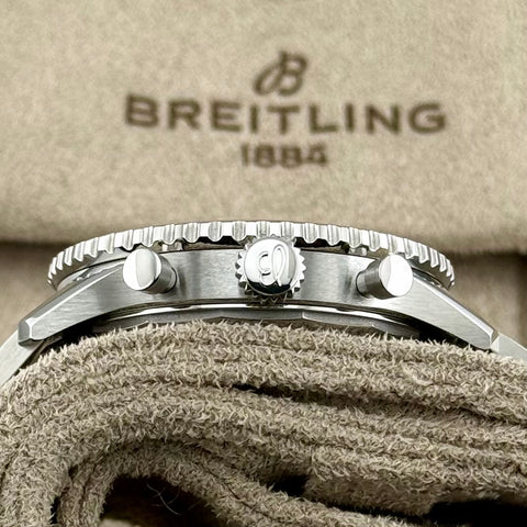 Breitling Navitimer B01 Chronograph 43 Ref. AB0138241C1A1 | Full-Set 02/2025 | Garantie 02/2033 | Eisblau | AB0138 | Like New