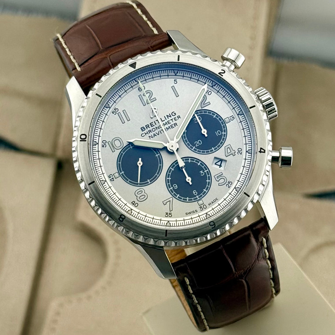 Breitling Navitimer 8 B01 Chronograph 43 Limited Edition 1 of 1000 Ref. AB01171A1G1P1 | Full-Set 03/2025 | Breitling Garantie 03/2030 | Top Condition