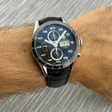 Tag Heuer Carrera Calibre 16 Chronograph Ref. CV2A1R.FC6235 | Full-Set 2023 | Day-Date | Top Condition | Black Dial